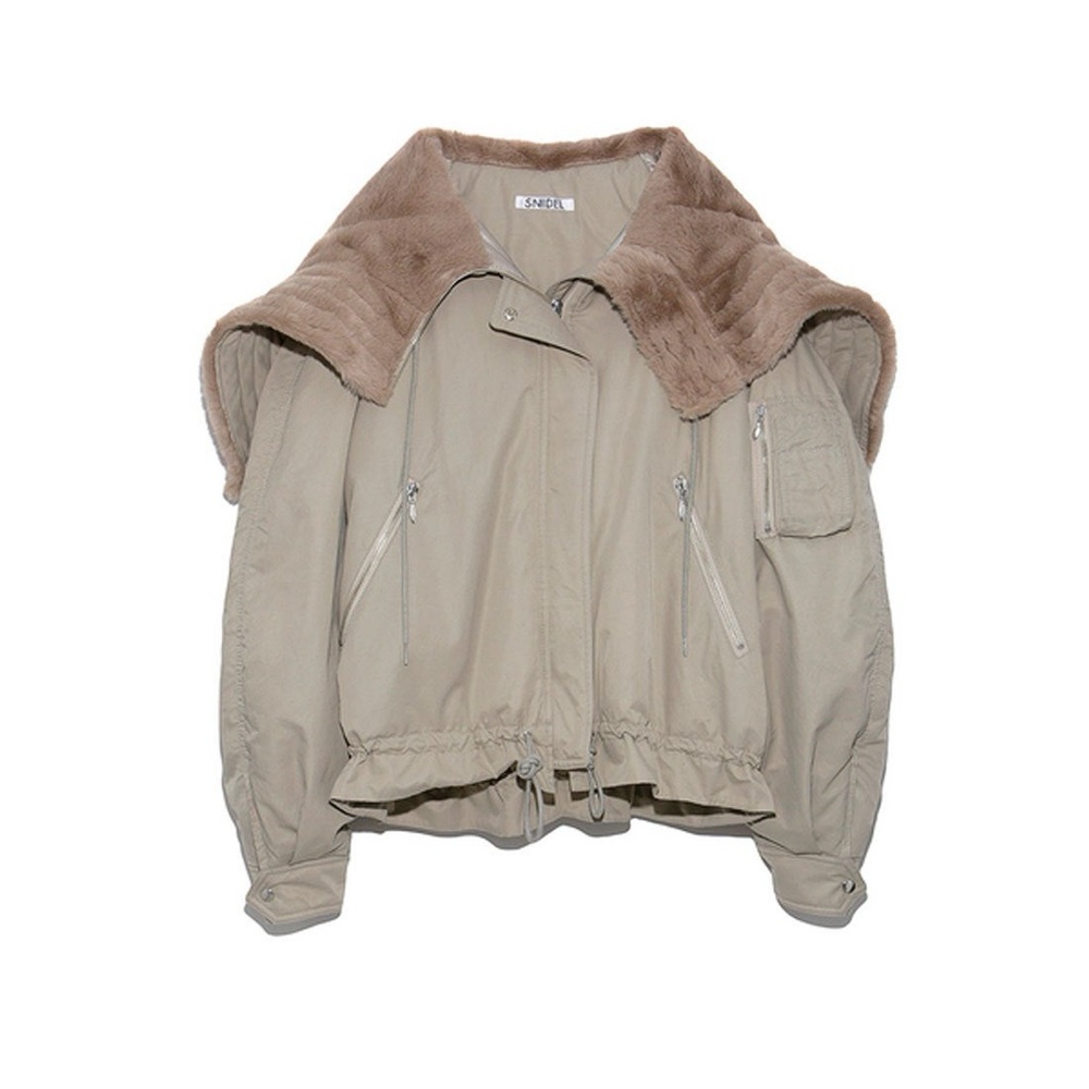SNIDEL Design MA-1 Mods Coat in Khaki green, Free Size